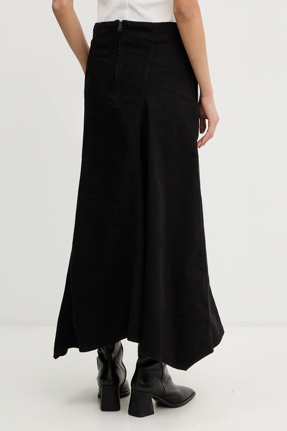Îmbrăcăminte G-Star fustă din denim Flare Skirt D27941.E078 negru