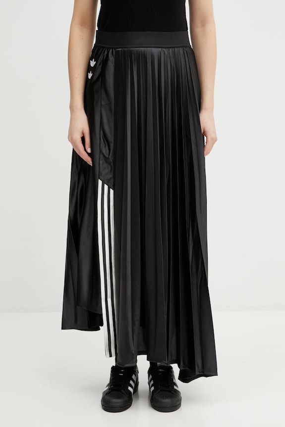adidas Originals gonna x Willy Chavarria Princess Pleat Skirt svasato nero KD9352