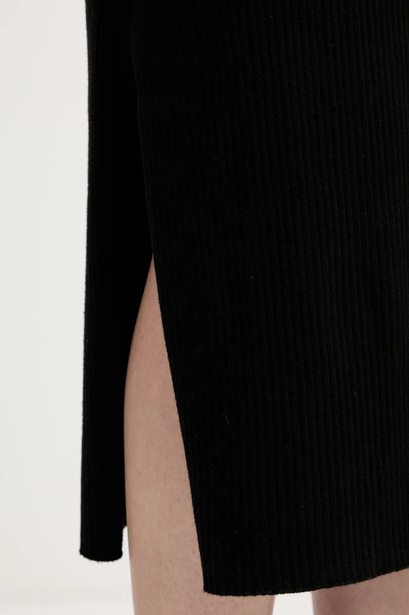 Karl Lagerfeld Jeans fustă B1W12021 negru