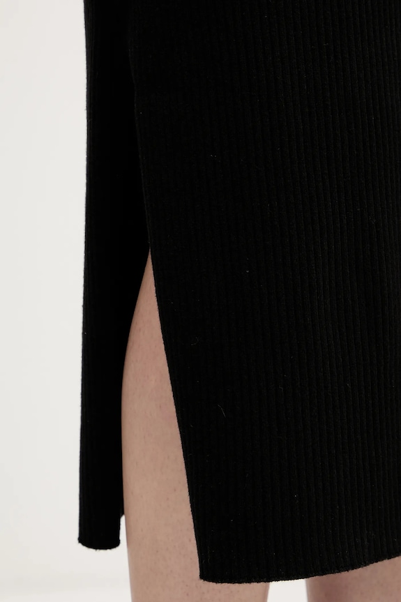 Karl Lagerfeld Jeans fustă B1W12021 negru