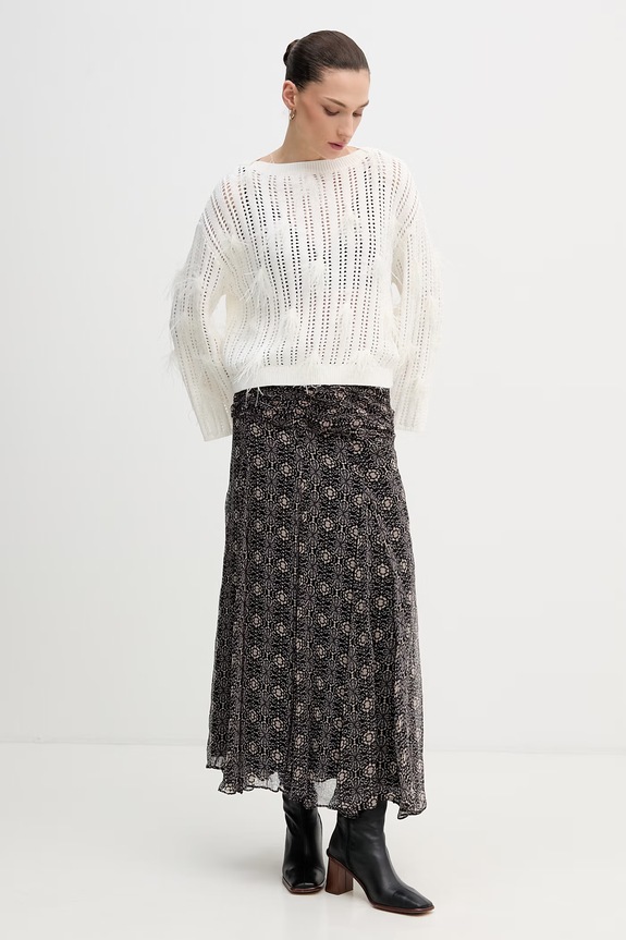 Hoss Intropia spódnica 8423014 czarny SS26