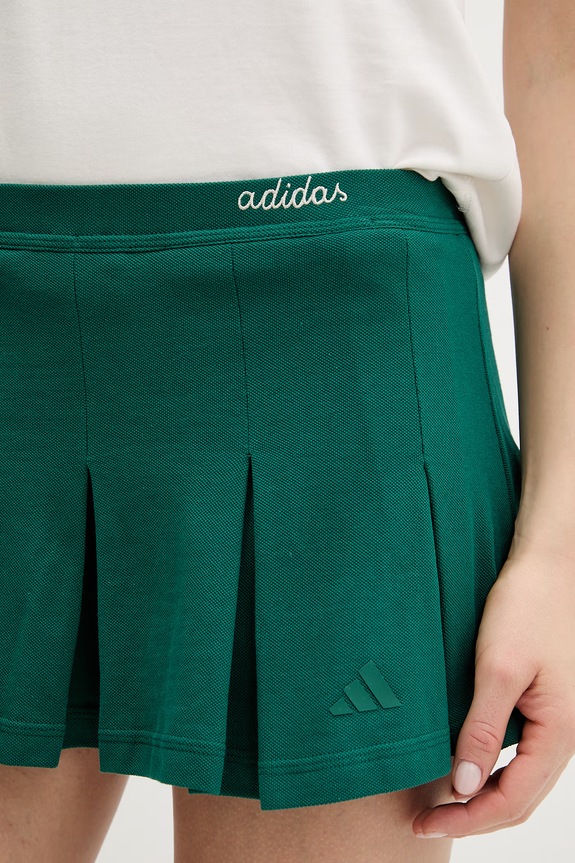 Bombažno krilo adidas zelena KC3939