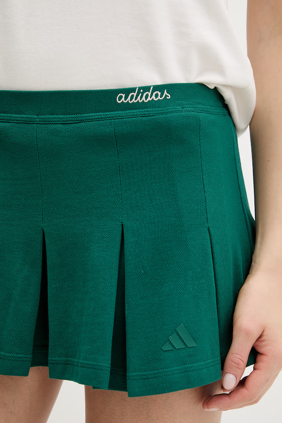 Bombažno krilo adidas zelena KC3939