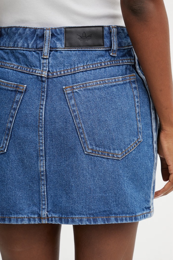 adidas Originals skirt denim blue KD2901