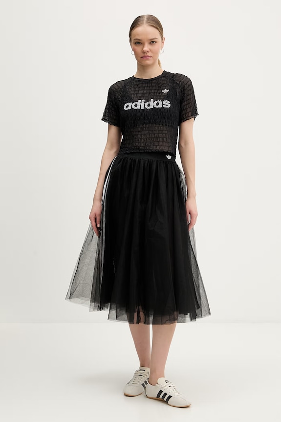 Φούστα adidas Originals KS6563 μαύρο SS26