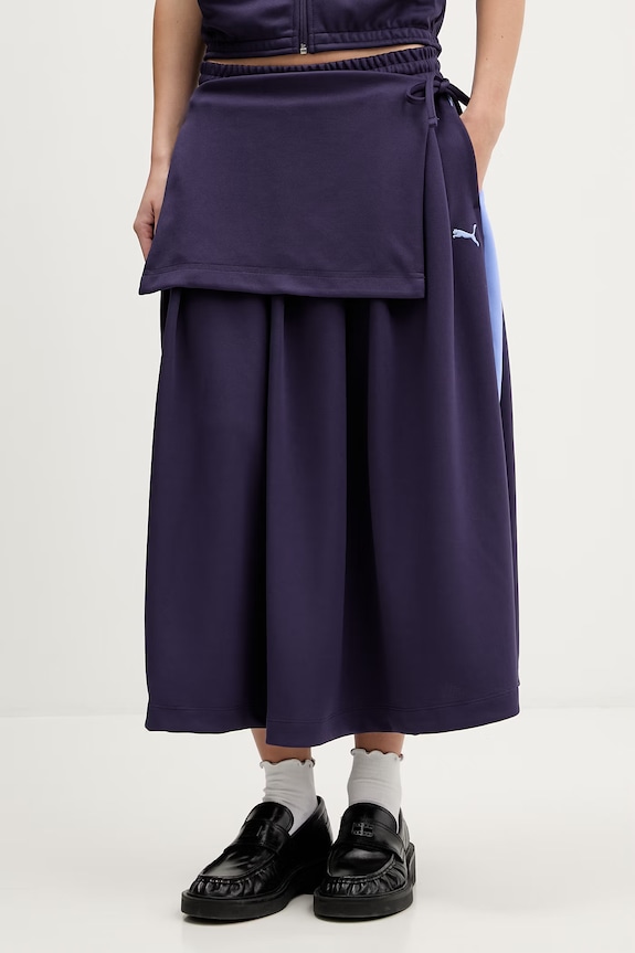 Puma skirt T7 Midi jersey violet 634622