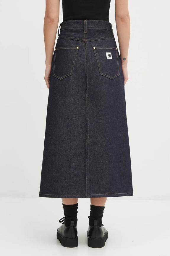 Oblečení Džínová sukně Carhartt WIP W Brandon Skirt I036330.101 modrá