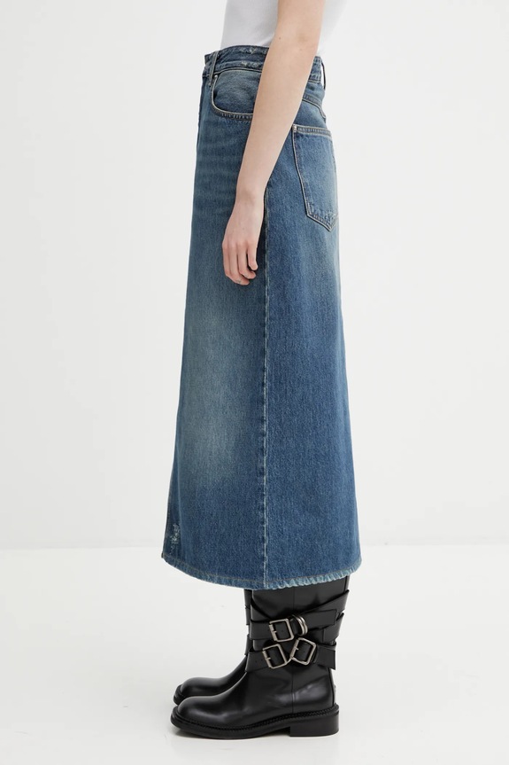 Carhartt WIP denim skirt W Brandon Skirt I036330.01B7 blue SS26