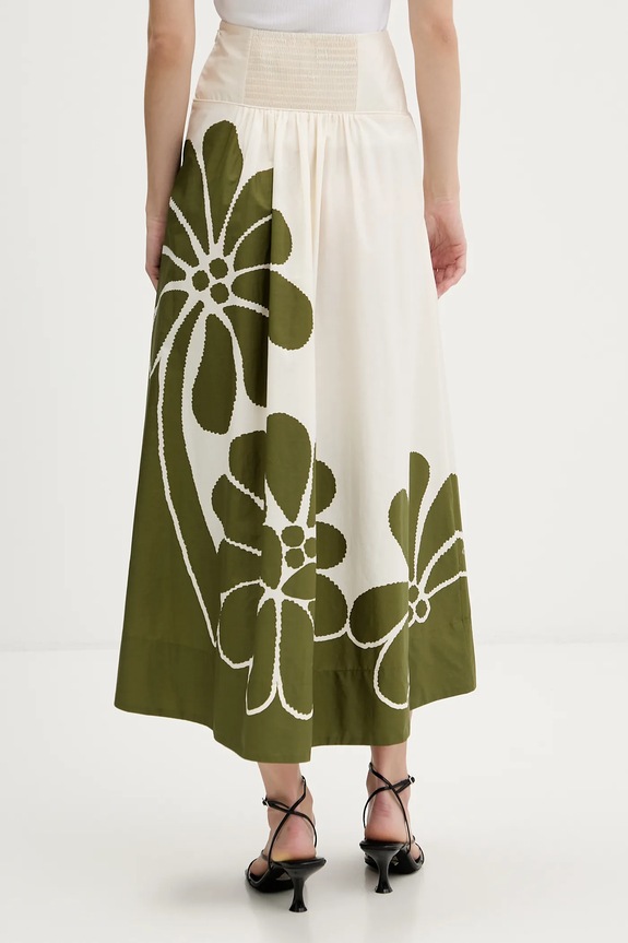 Ρούχα Βαμβακερή φούστα Farm Rio 350513 μπεζ