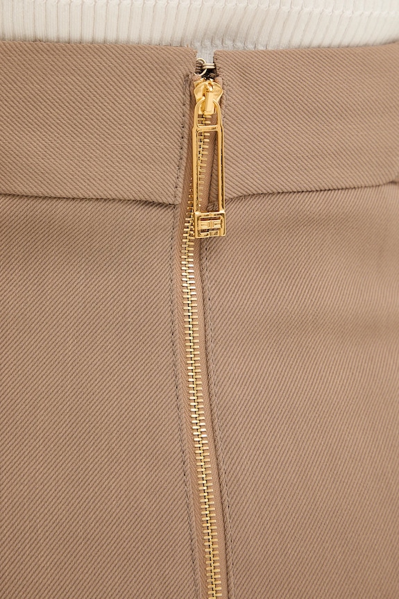 Sukně Elisabetta Franchi GO17361E2 hnědá