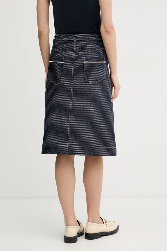 Abbigliamento Mos Mosh gonna in cotone azzurra 176490 blu navy