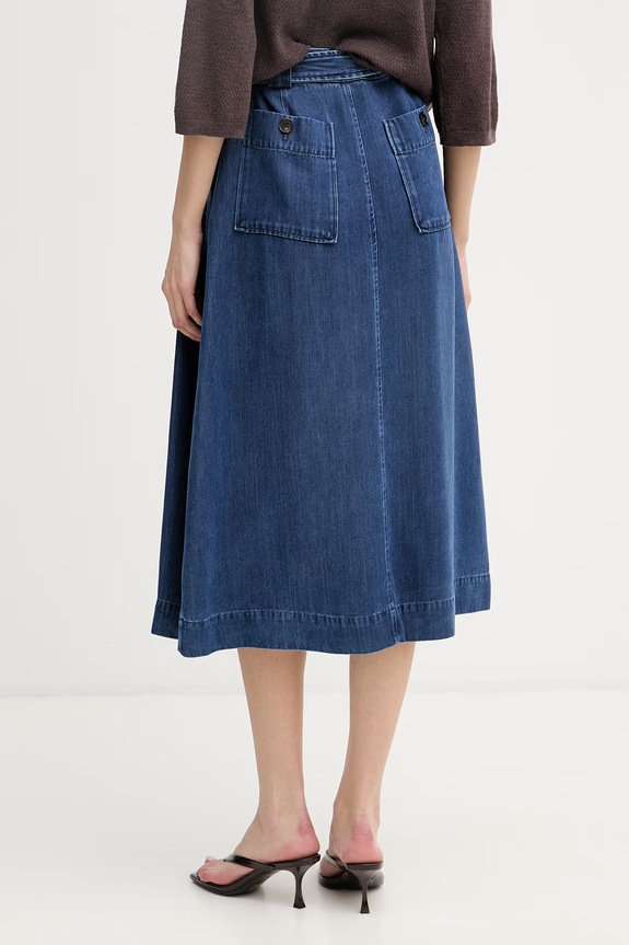 Îmbrăcăminte Mos Mosh fustă din denim Koda 176860 bleumarin