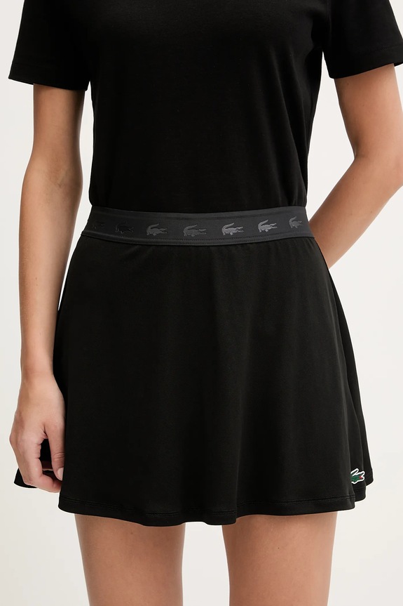 Lacoste fustă uni negru JF0218