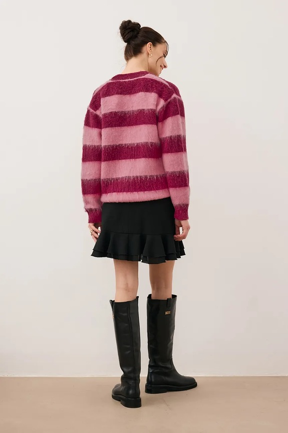 Bizuu gonna ROSALIAN ROSALIAN.CZARNY nero SS26