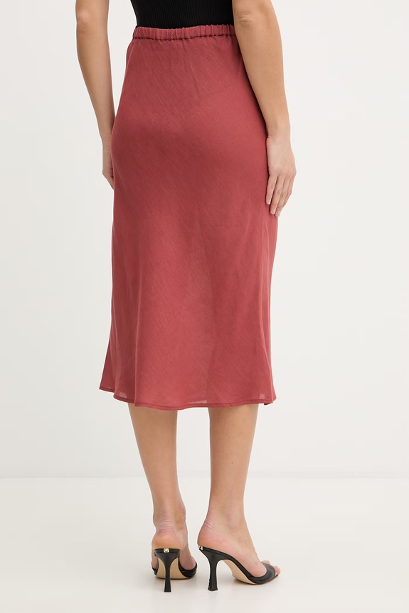 Ρούχα Λινή φούστα Marella GAMBA 2613101094200 κόκκινο