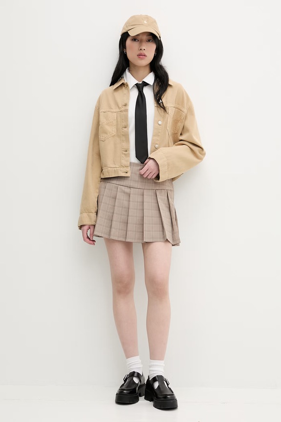 Guess Jeans spódnicospodnie W6RD81.W4882 beżowy SS26