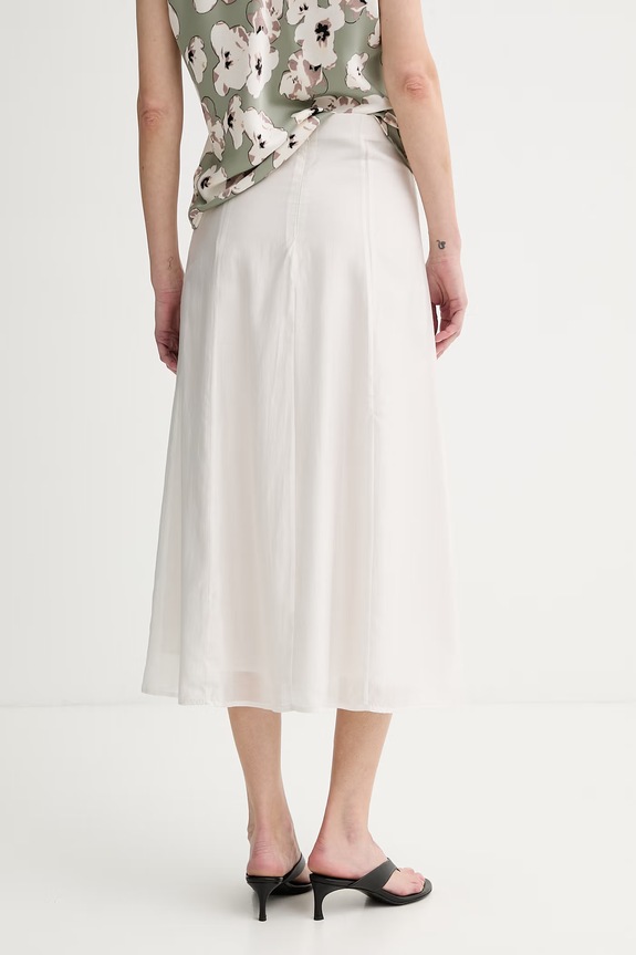 Oblečenie Calvin Klein sukňa s lyocellom LV044F607G béžová