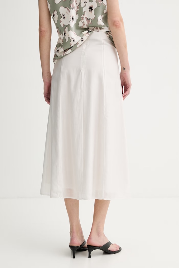 Oblečenie Calvin Klein sukňa s lyocellom LV044F607G béžová