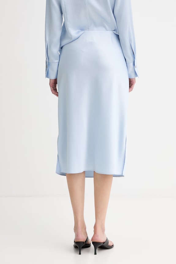Odzież Calvin Klein spódnica LV044F610G niebieski