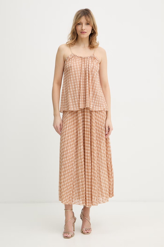 Forte Forte spódnica 14596.my.skirt pomarańczowy SS26