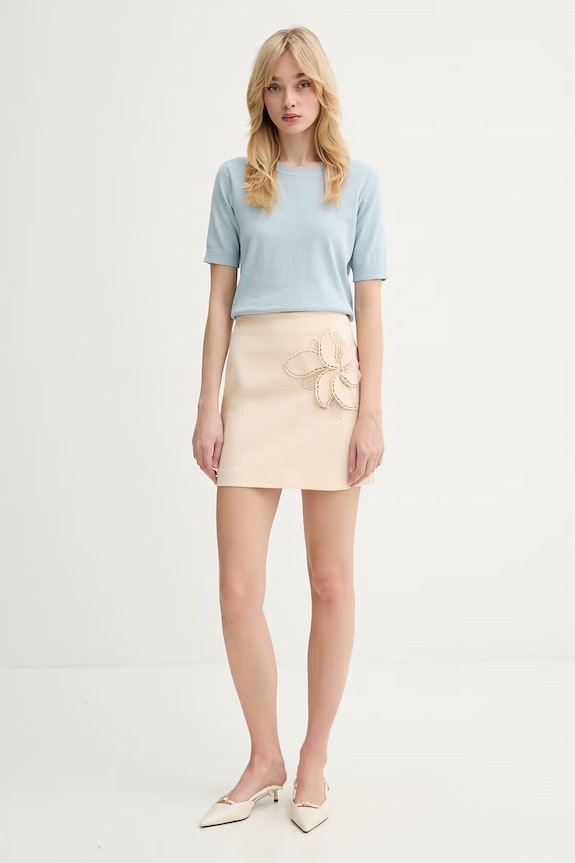 Twinset spódnica 261TP2051 beżowy SS26