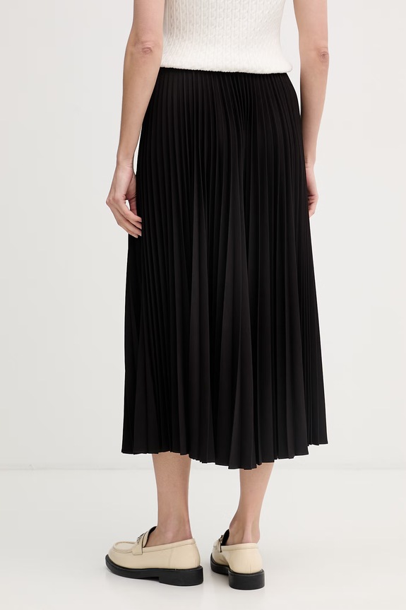 Odzież Lacoste spódnica plisowana JF1402 brązowy