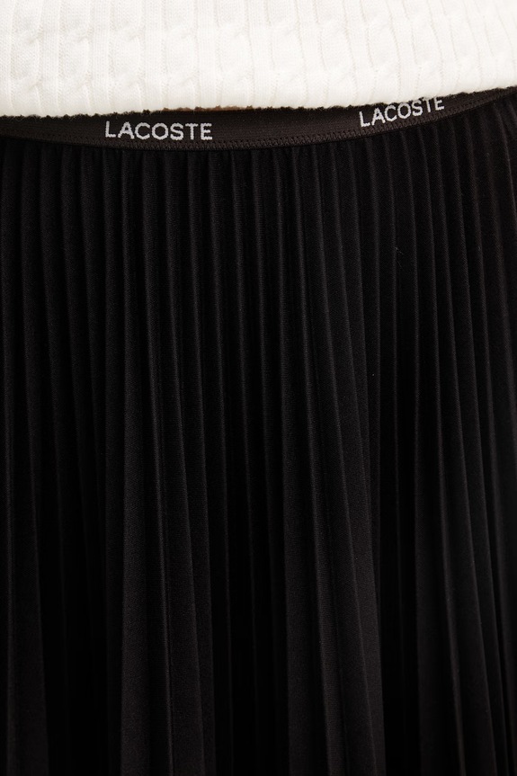 Lacoste spódnica plisowana brązowy JF1402