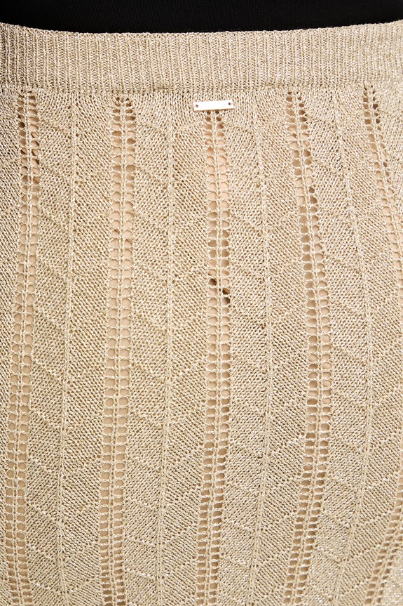 Twinset sukňa zlatá 261TT3323