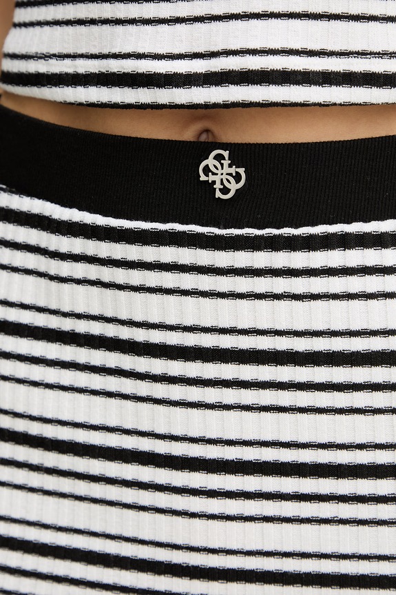 Sukňa Guess NIKI čierna E6GD09.KG482
