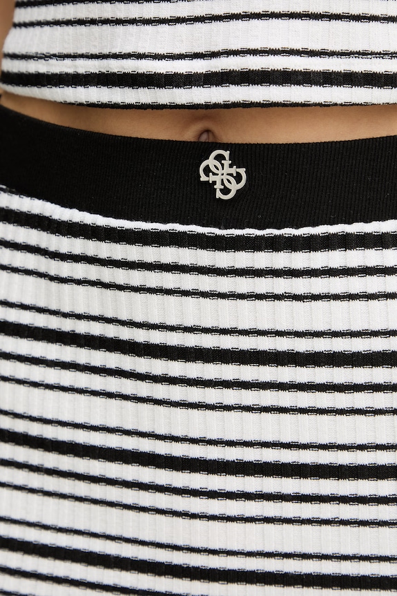 Sukňa Guess NIKI čierna E6GD09.KG482