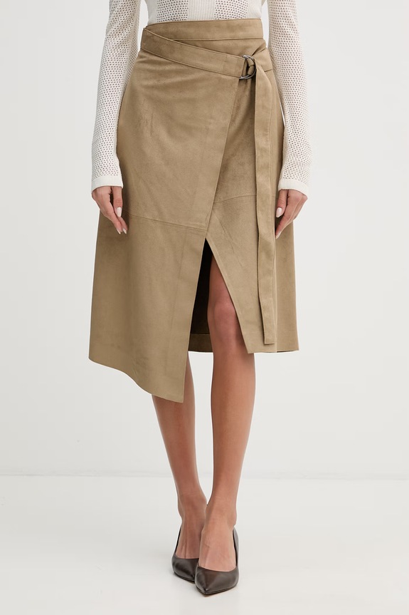 Sisley spódnica beżowy 4B5TL003B