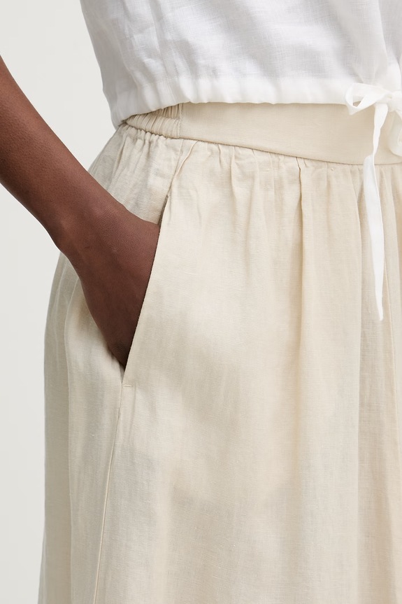 United Colors of Benetton krilo laneno bež 4AGHD005K