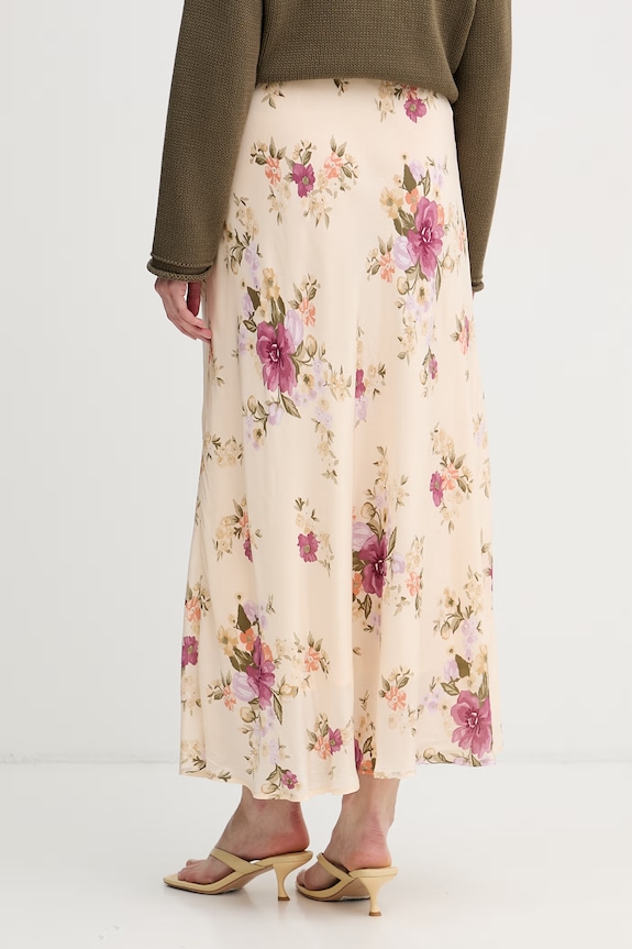 Odjeća United Colors of Benetton suknja od viskoze 4LKED005S bež