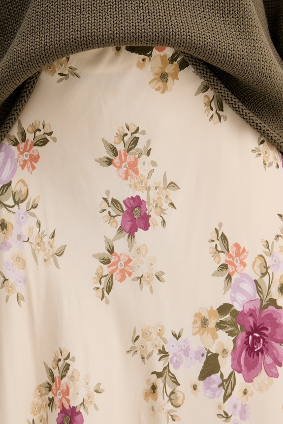 United Colors of Benetton suknja od viskoze bež 4LKED005S