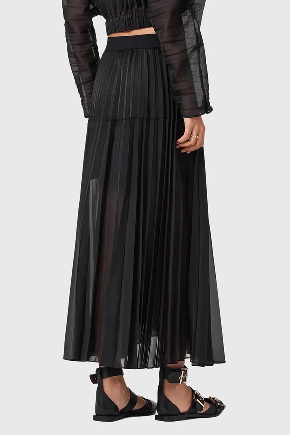 Oblečenie Sukňa AllSaints MICAELA W027RE čierna