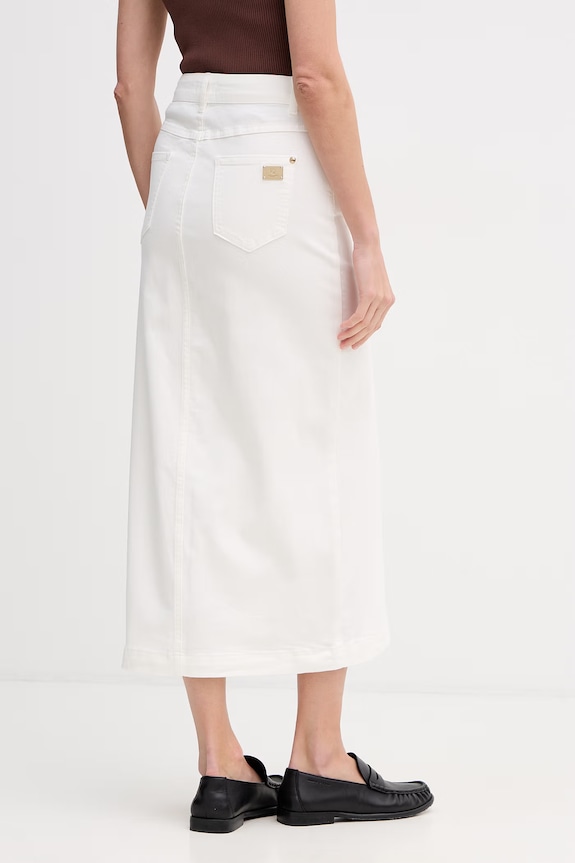 Odzież Gaudi spódnica jeansowa 611BD75010 beżowy