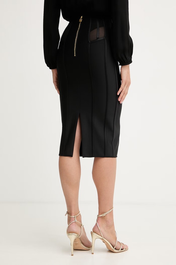 Îmbrăcăminte Elisabetta Franchi fustă GO17962E2 negru
