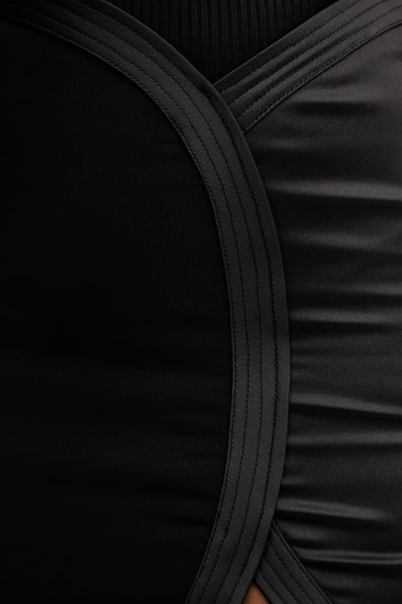 Elisabetta Franchi fustă negru GO18062E2