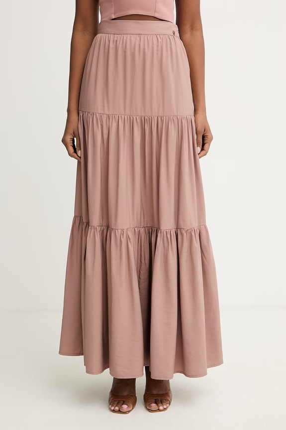 Guess spódnica z modalem ROSSANA różowy W6GD33.W1855
