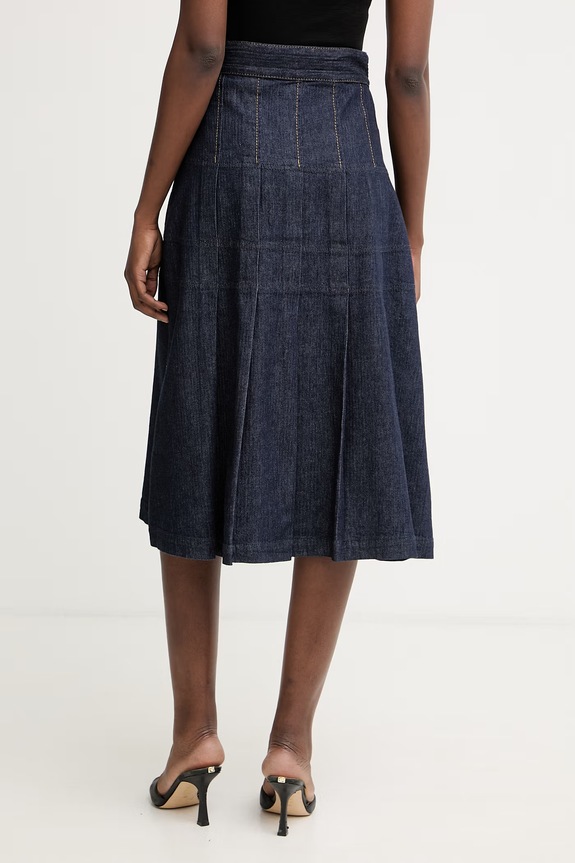 Îmbrăcăminte Max&Co. fustă din denim MCOPRIMO 2616101013200 bleumarin