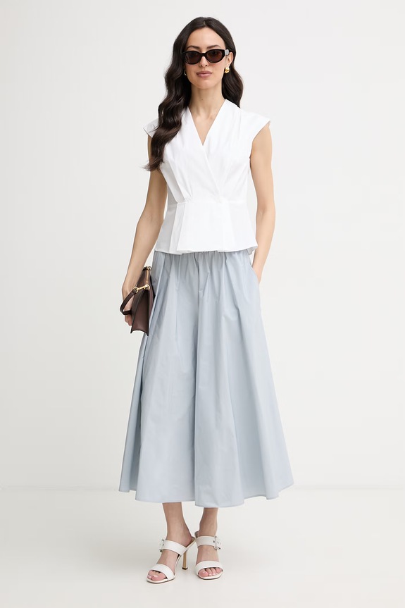 Max&Co. spódnica MCOBEVANDA 2616101084200 niebieski SS26