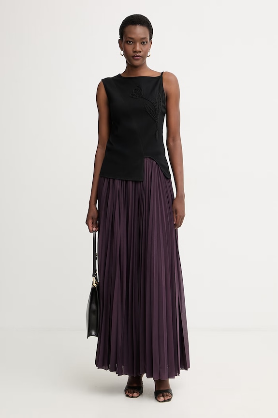 Max&Co. fustă plisată MCOFURETTO 2616771024200 violet SS26