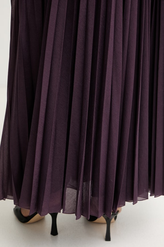 Max&Co. fustă plisată MCOFURETTO violet 2616771024200