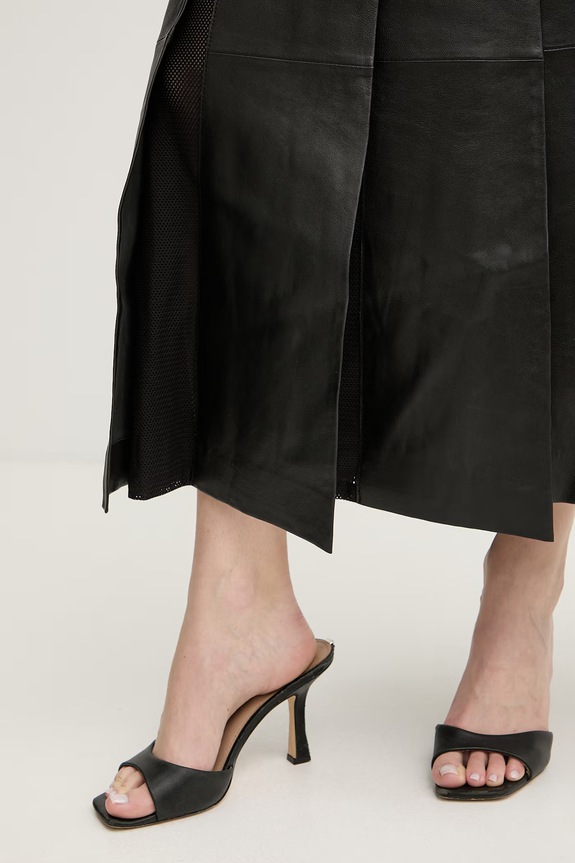 Max&Co. Gonna in pelle MCLTEQUILA nero 2618401012200
