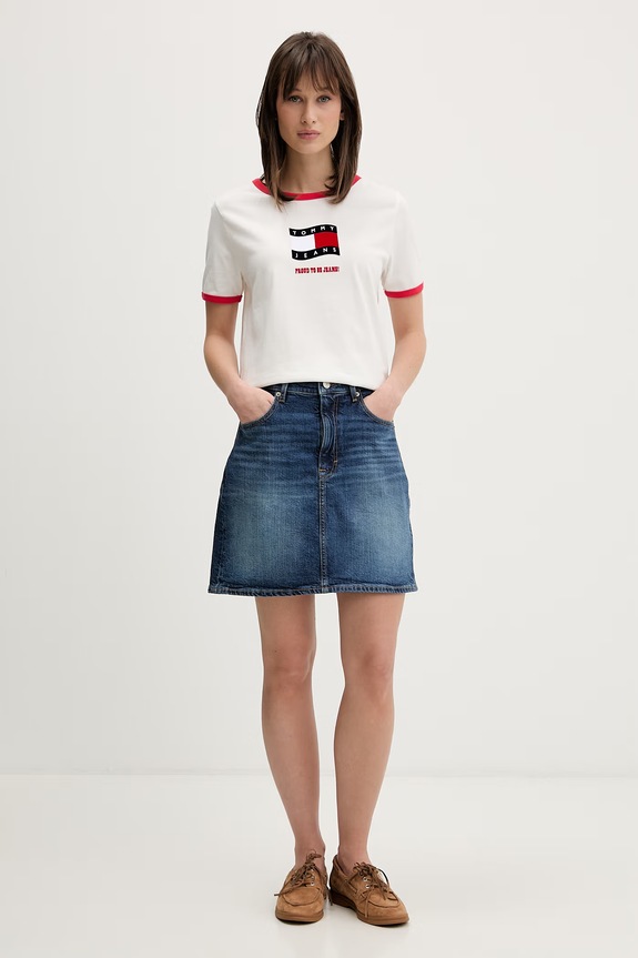Tommy Jeans gonna in jeans DW0DW22714 blu navy SS26