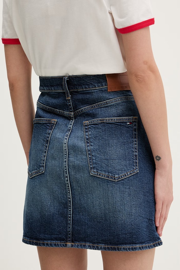 Abbigliamento Tommy Jeans gonna in jeans DW0DW22714 blu navy