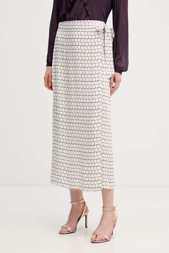 Marc Aurel spódnica z wiskozy beżowy 2009B11161