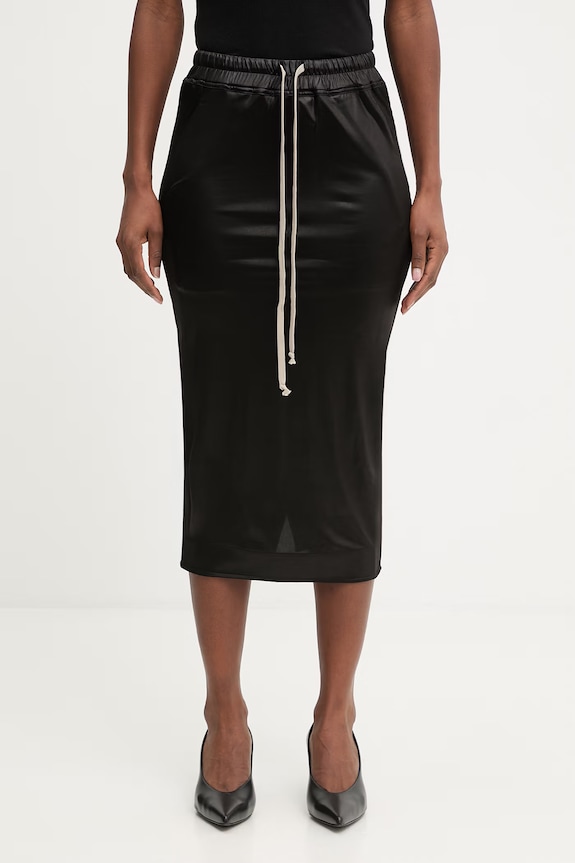 Rick Owens DRKSHDW spódnica czarny DS01F4322.JL