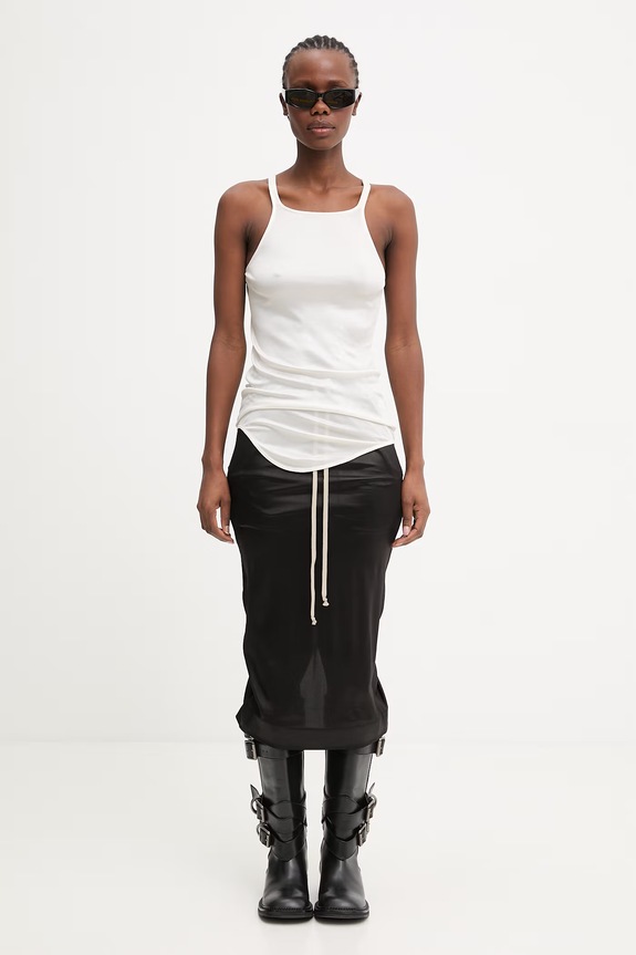 Rick Owens DRKSHDW spódnica DS01F4322.JL czarny
