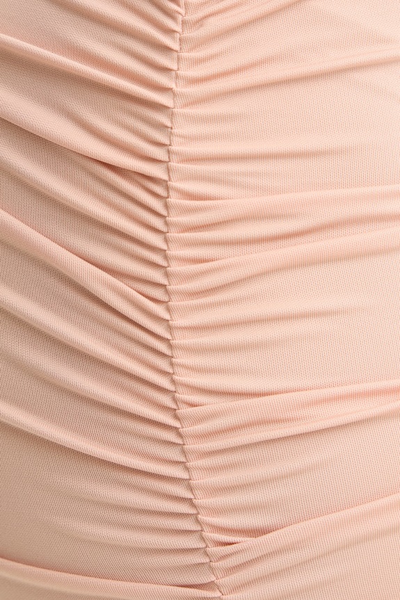 Elisabetta Franchi Φούστα pencil με βισκόζη μπεζ GO16263E2